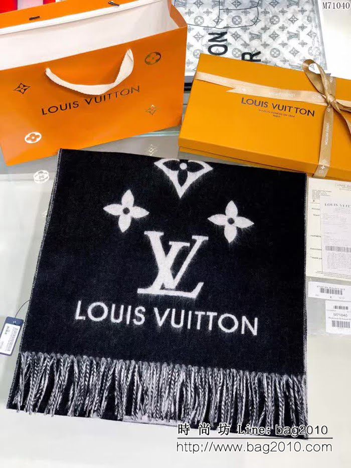 路易威登LV頂級原單 Louis VuittonREYKJAVIK羊絨圍巾/披肩 LLWJ6946